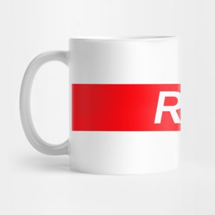 Rap // Red Box Logo Mug